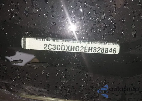 2014 Dodge Charger Sxt из США, поврежденный, VIN 2C3CDXHG2EH328846